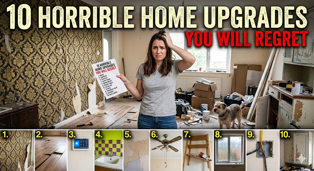 10 home upgrades that look great but cause regret. Avoid costly mistakes and choose smarter, practical home improvements.