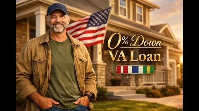 VA mortgage benefit – zero down payment option for veterans buying a home