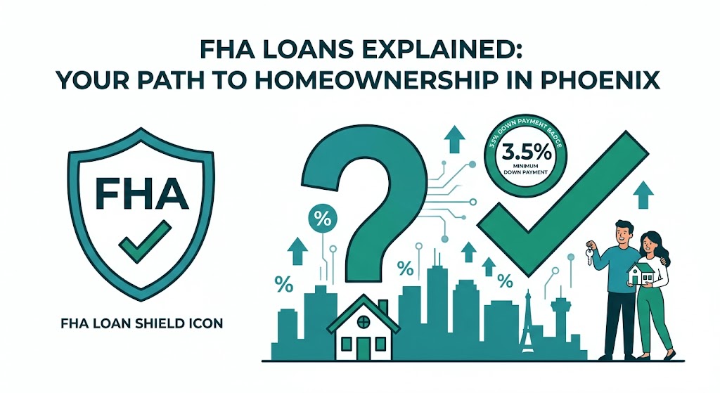 Are FHA loans good for first-time buyers in Phoenix? Yes — with 3.5% down on a $415k home. See costs, requirements, and tips for Phoenix buyers.