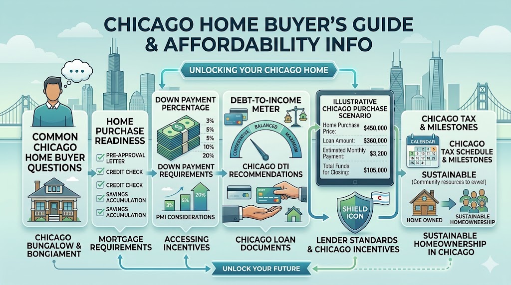 How much down payment do you need in Chicago? See loan options, buyer examples, and local affordability factors.
